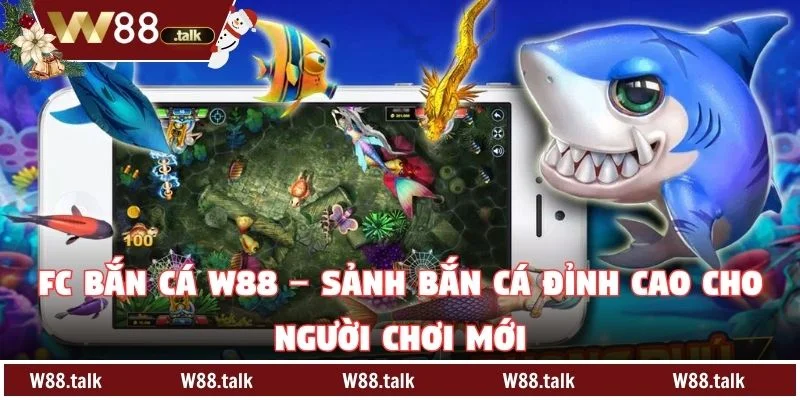 FC Bắn Cá W88 – Sảnh Bắn Cá Đỉnh Cao Cho Người Chơi Mới