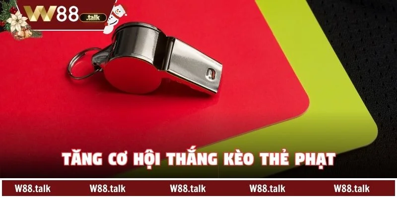 Tăng cơ hội thắng kèo thẻ phạt