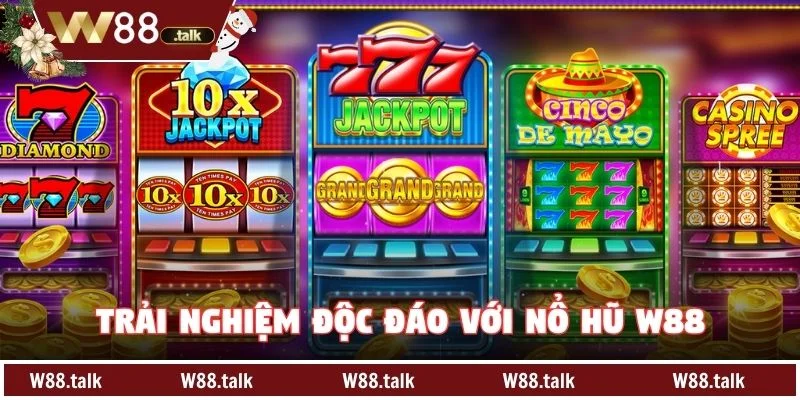 Trải nghiệm độc đáo với Nổ hũ W88